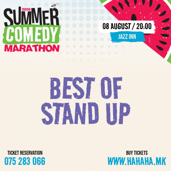 BEST OF Stand Up – Summer Comedy Marathon ’26 - JAZZ INN 