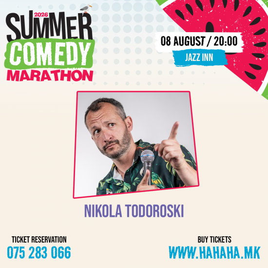 BEST OF Stand Up – Summer Comedy Marathon ’26 - JAZZ INN 