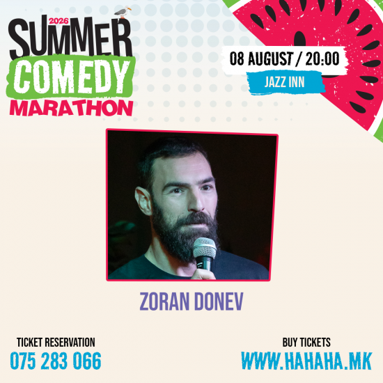 BEST OF Stand Up – Summer Comedy Marathon ’26 - JAZZ INN 