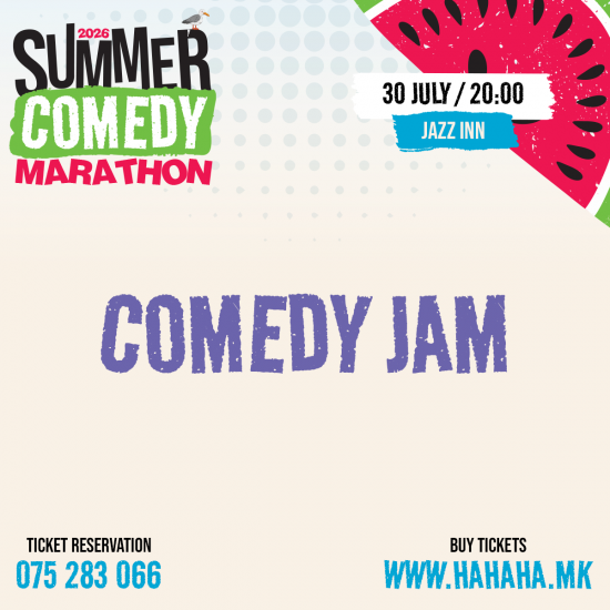 COMEDY JAM – Summer Comedy Marathon ’26 - JAZZ INN