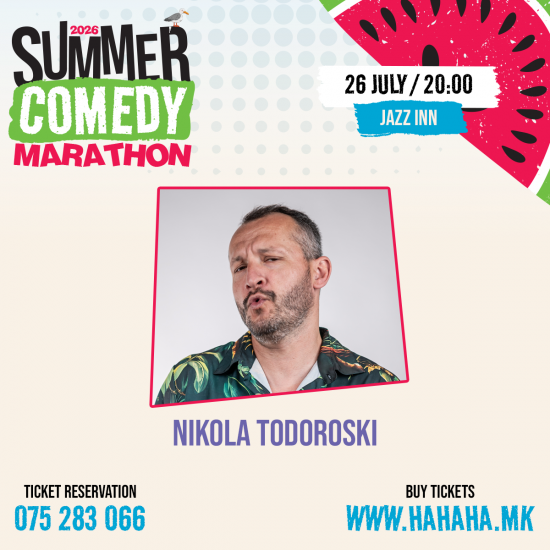 SEX Show 1- Summer Comedy Marathon ’26 - JAZZ INN